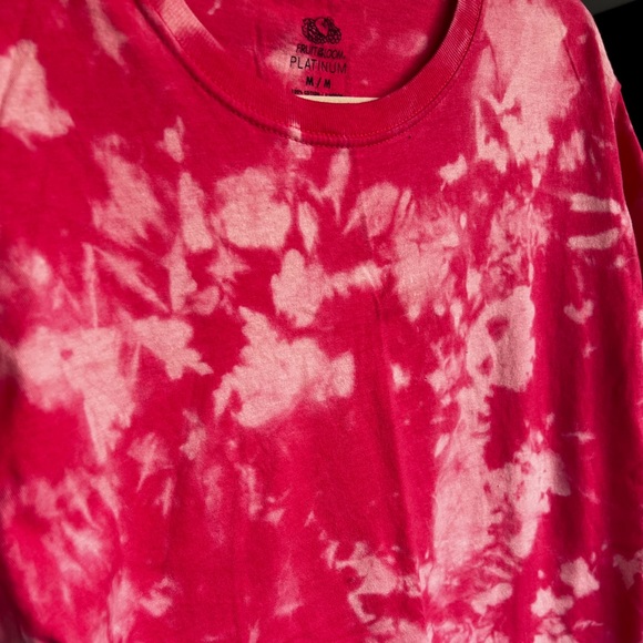 Men’s bleached tie-dye tee - Picture 6 of 6